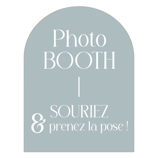 Location panneau Photo Booth océan