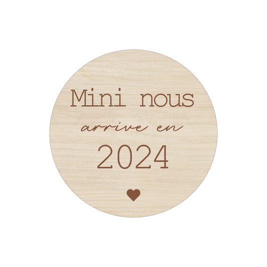 Annonce grossesse - mini nous 2024 11Ø